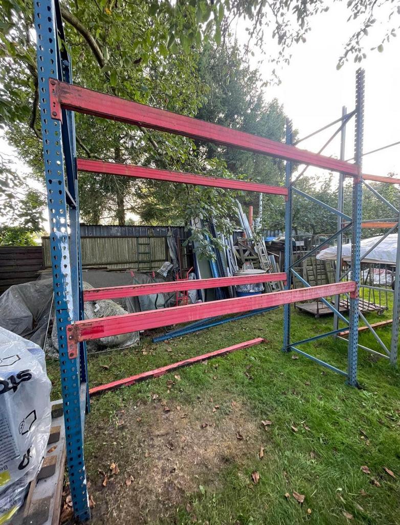 Rack à palettes H350x L280x B100 €280 dernière pièce, Enlèvement ou Envoi