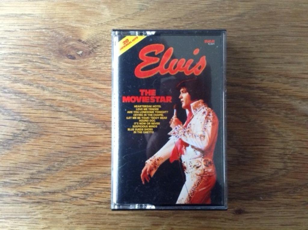 muziekcassette elvis presley, CD & DVD, Cassettes audio, Enlèvement ou Envoi, Rock en Metal, 1 cassette audio, Originale