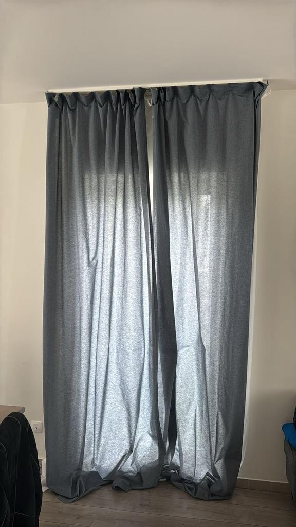 Paar gordijnen  3m x1.45 cm ikea, Enlèvement ou Envoi, Neuf