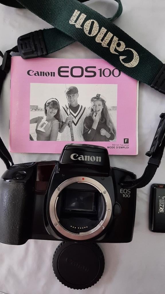 CANON EOS100 analoge foto toestel, Ophalen of Verzenden, Gebruikt, Spiegelreflex, Canon