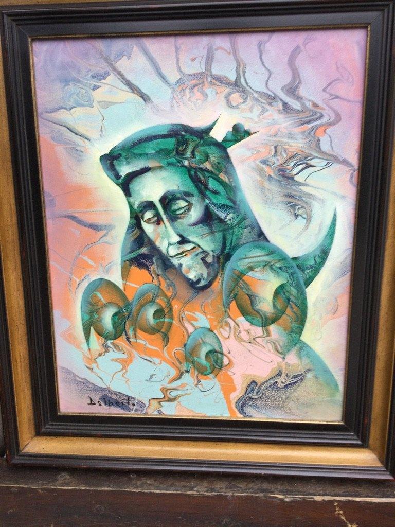 huile Delporte, Antiek en Kunst, Kunst | Schilderijen | Modern, Ophalen