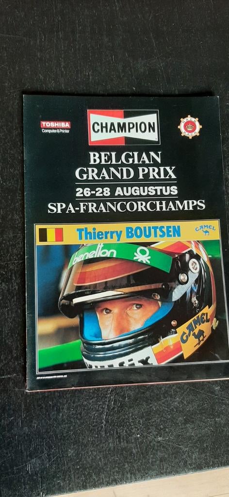 Programma boekje Formule  1  1988, Verzamelen, Ophalen of Verzenden, Zo goed als nieuw, Formule 1