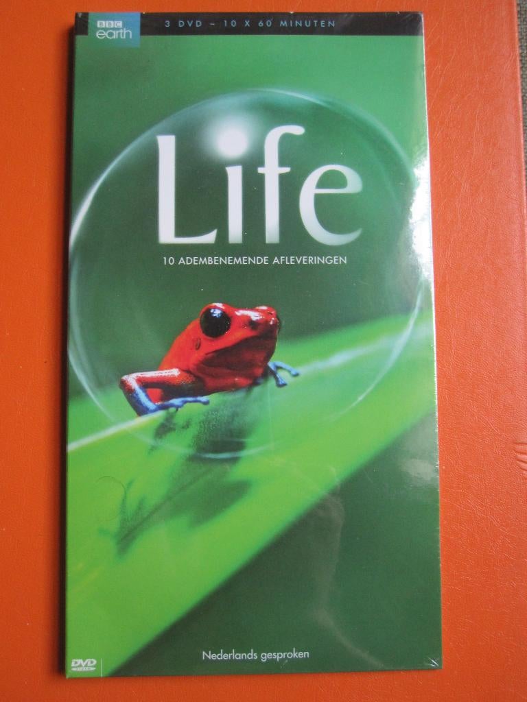 BBC earth - Life (3 disc) nieuw in de verpakking, Cd's en Dvd's, Dvd's | Documentaire en Educatief, Nieuw in verpakking, Natuur