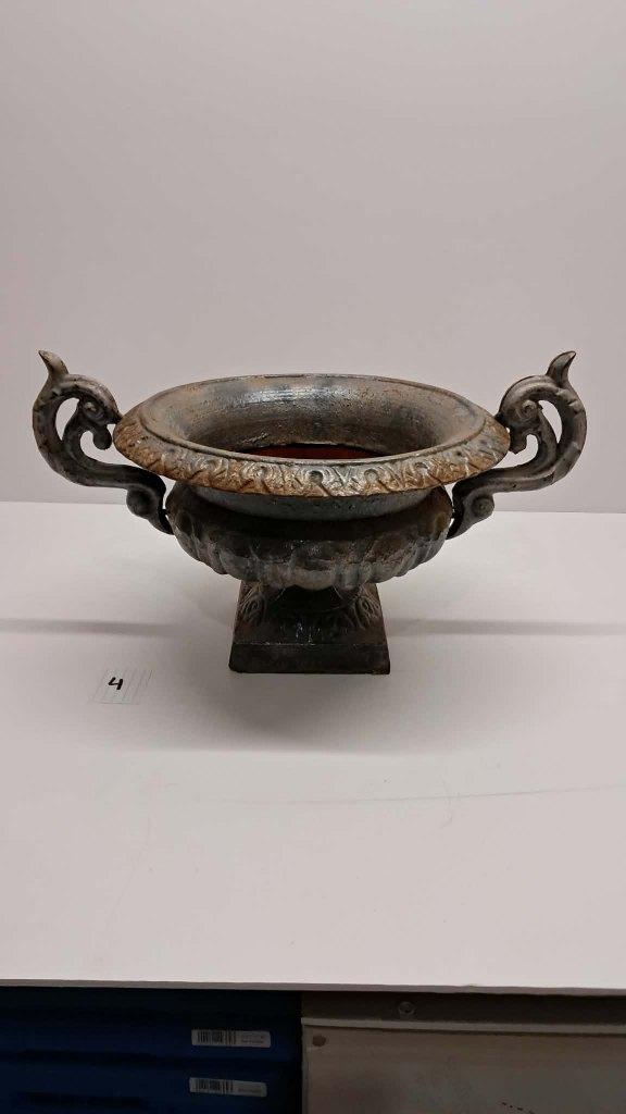 Jardinière / vasque décorative style Médicis/Empire, Ophalen, Gebruikt