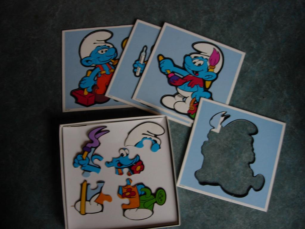 Vintage smurfen, Ophalen of Verzenden, Zo goed als nieuw, Verschillende Smurfen, Overige typen