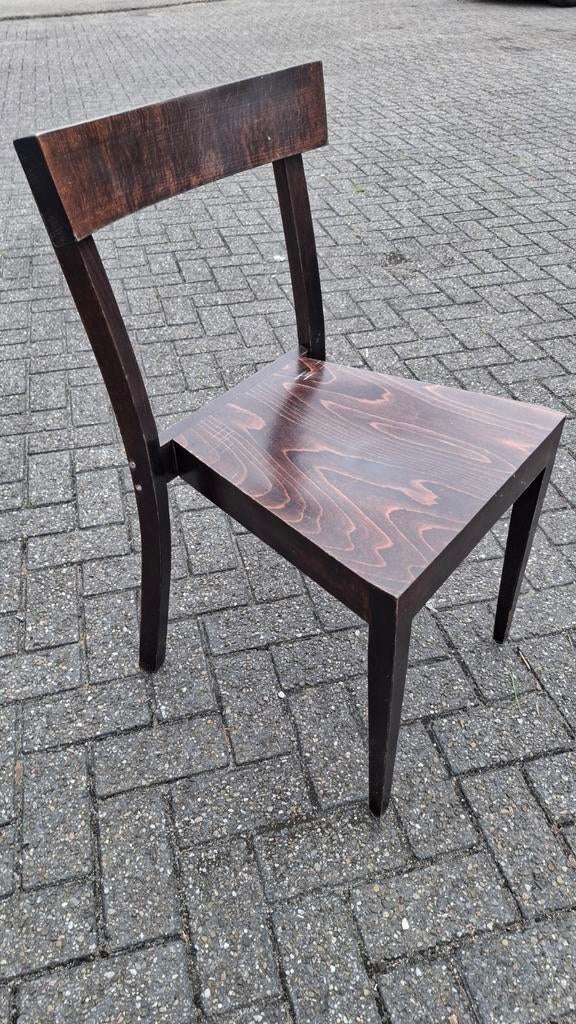 25 plywood horeca cafe bistro SATELLIET bruin hout stapel!, Enlèvement ou Envoi