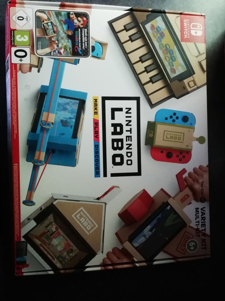 Labo Toy-Con 01: Variety Kit, Switch, Consoles de jeu & Jeux vidéo, Jeux | Nintendo DS, Enlèvement ou Envoi, Comme neuf, Plateforme