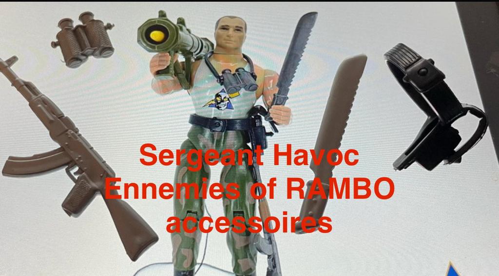 Accessoires vintage : étui à pistolet, carabine Rambo Coloco, Collections, Enlèvement ou Envoi, Utilisé