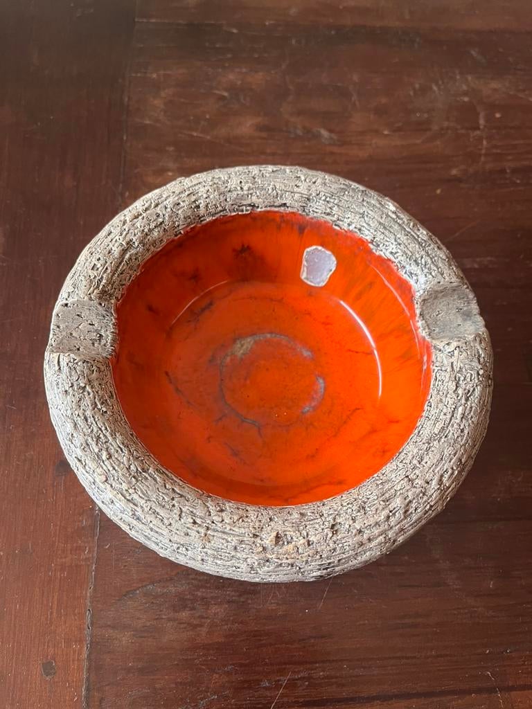 Vintage Fat lava asbak Jan van Erp, Ophalen of Verzenden