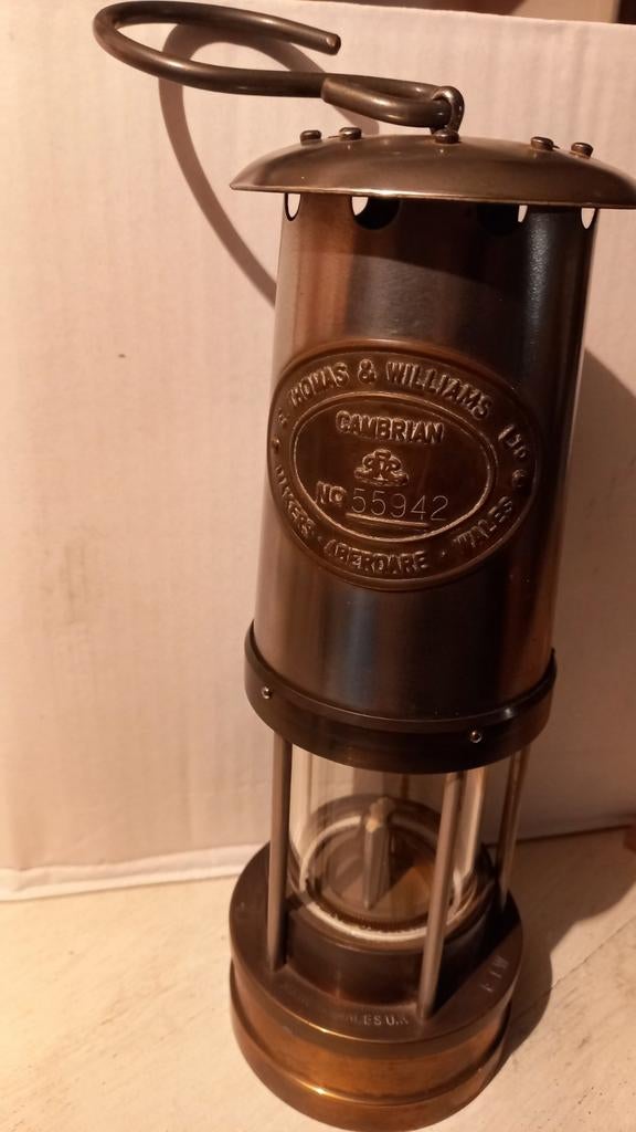 Lampe de mineur, Antiquités & Art, Antiquités | Bronze & Cuivre, Enlèvement, Bronze
