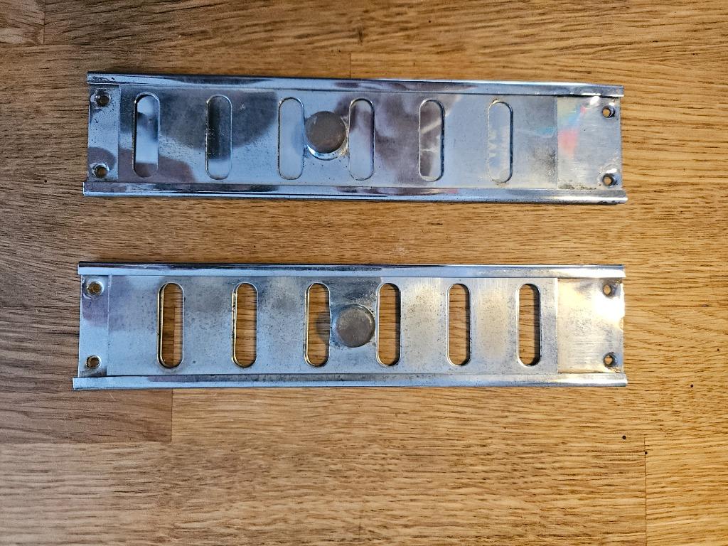 DKW ventilatierooster chromé 2 stuks, Motoren, Ophalen of Verzenden, Gebruikt