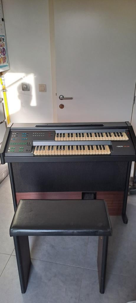 Orgel synthesizer, Ophalen, Gebruikt, 2 klavieren, Orgel