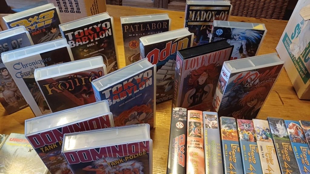 manga vhs, Cd's en Dvd's, Ophalen, Tekenfilm, Zo goed als nieuw, Tekenfilms en Animatie