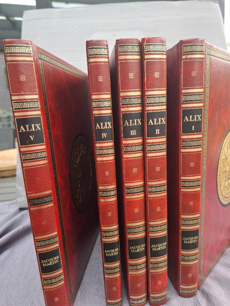 ALIX Lot de 5 tomes 1-2-3-4-5 Rombaldi MARTIN EO 1982, Livres, BD, Une BD, Enlèvement, Jacques Martin