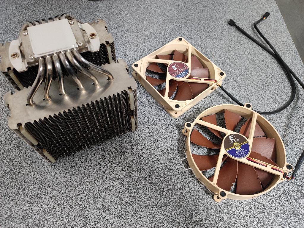 Noctua NH-D 14 cpu air cooler.., Computers en Software, Computerkoelers, Ophalen, Gebruikt, Waterkoeling