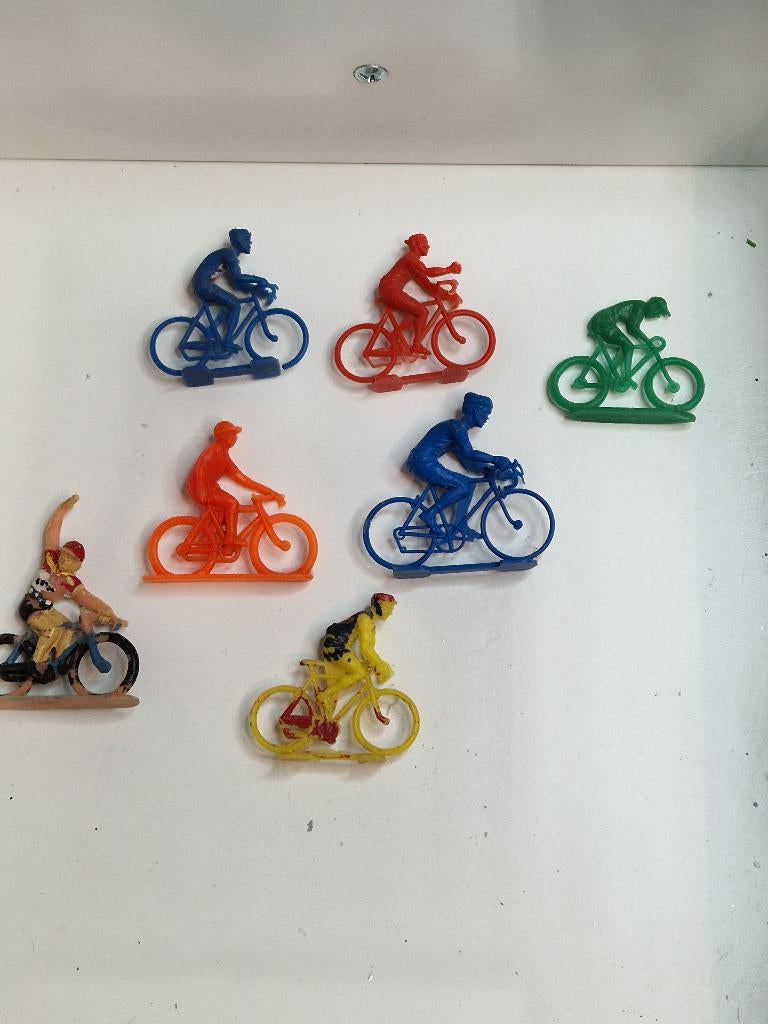 Cofalu Lot de 7 Cyclistes, Collections, Enlèvement ou Envoi, Utilisé