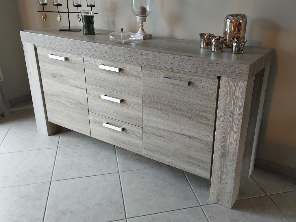 Grand buffet, Avec tiroir(s), 150 à 200 cm, Synthétique, Enlèvement