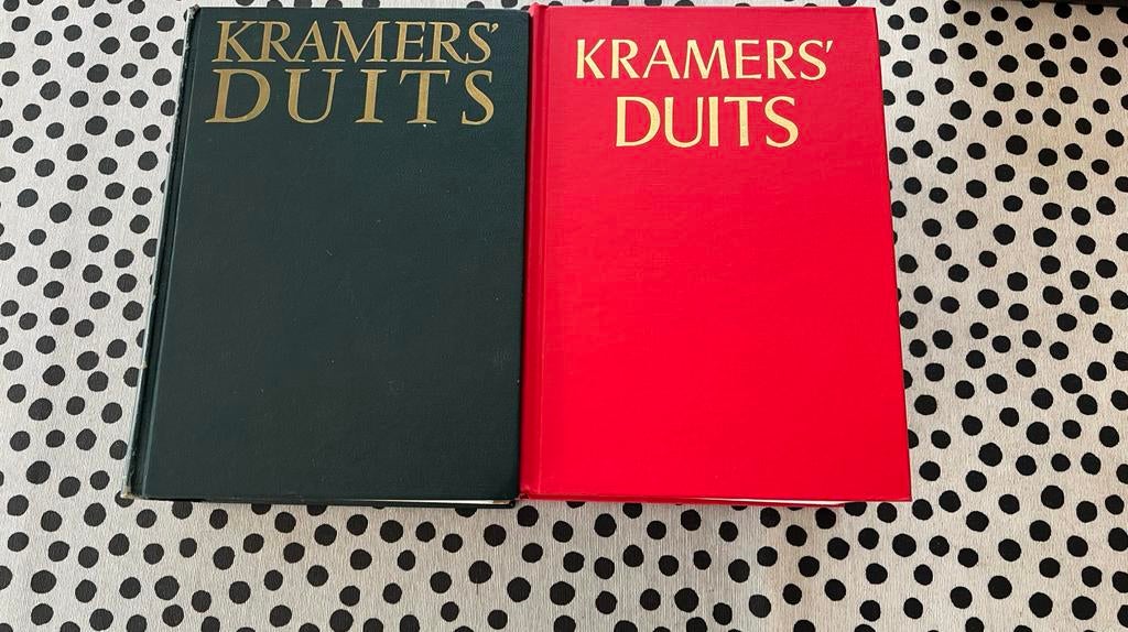 Kramers Woordenbork Duits, Ophalen