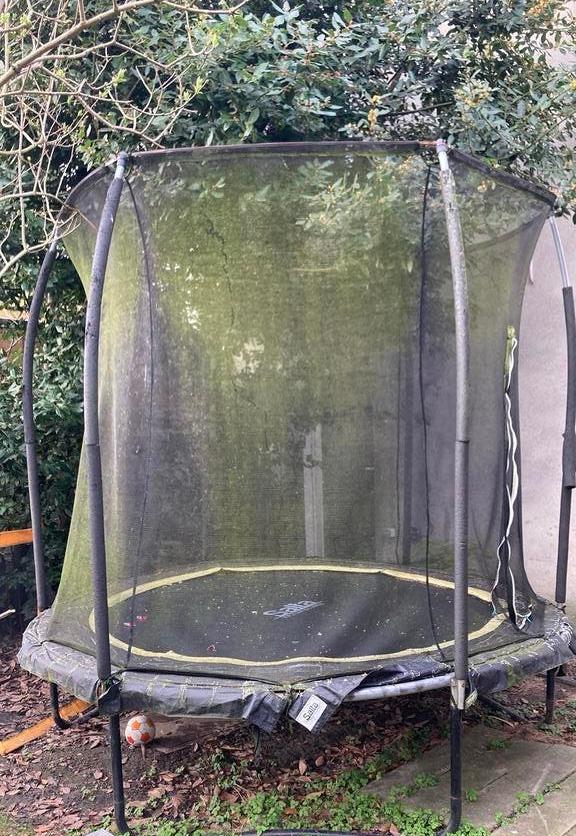 Salta comfort trampoline, Ophalen, Gebruikt