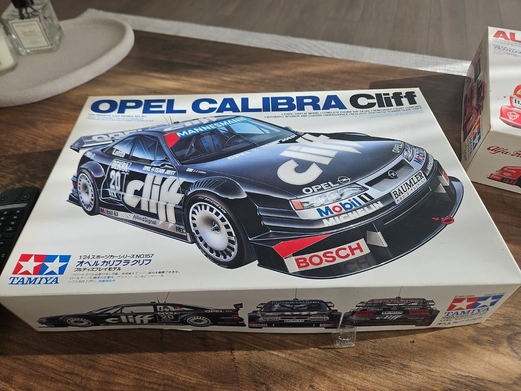 Maquette Tamiya Opel Calibra Cliff DTM 1/24 – Rare, Enlèvement ou Envoi, Tamiya