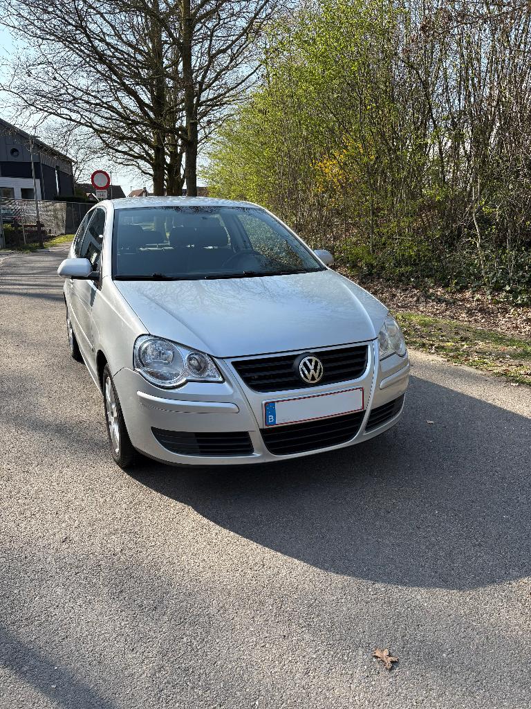 Volkswagen Polo 1.2 United 2009 (Benzine), Auto's, Voorwielaandrijving, Stof, 1198 cc, Grijs