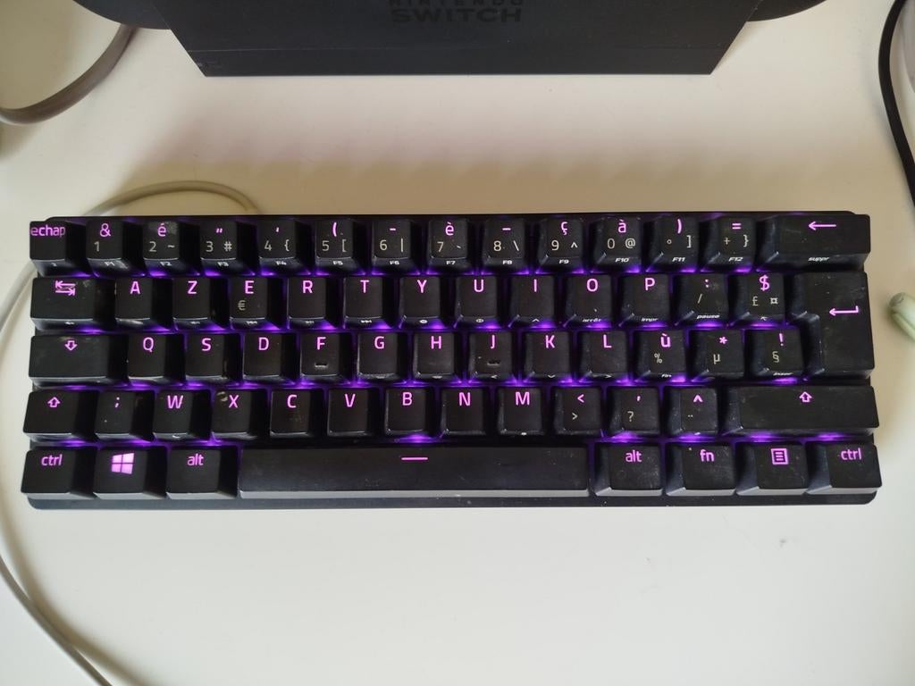 Clavier gamer razer hunstman mini, Computers en Software, Toetsenborden, Ophalen, Zo goed als nieuw, Razer, Gaming toetsenbord