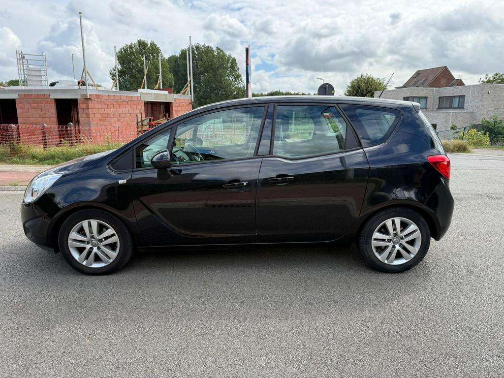 Opel Meriva 1.3 cdti 154000 km 09/2011 euro5, Euro 5, Monovolume, 4 cilinders, Zwart