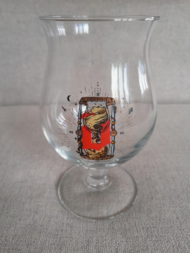 Verre à bière en verre Duvel Joe Robinson, Collections, Marques de bière, Verre ou Verres, Duvel, Enlèvement ou Envoi