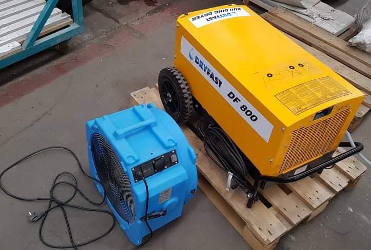 Bouwdroger df 800 te huur, Enlèvement, Comme neuf, Ventilateur