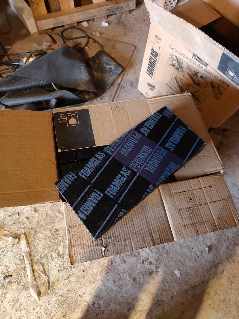 Perinsul foamglas kimblok, Bricolage & Construction, Briques, Enlèvement, Neuf, Autres types