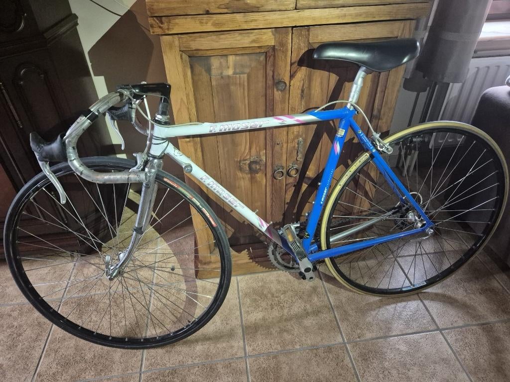 Koersfiets (MOSER) maat 50 cm, Vélos & Vélomoteurs, Vélos | Vélos de course, Autres marques, Moins de 10 vitesses, Femmes, 49 à 53 cm