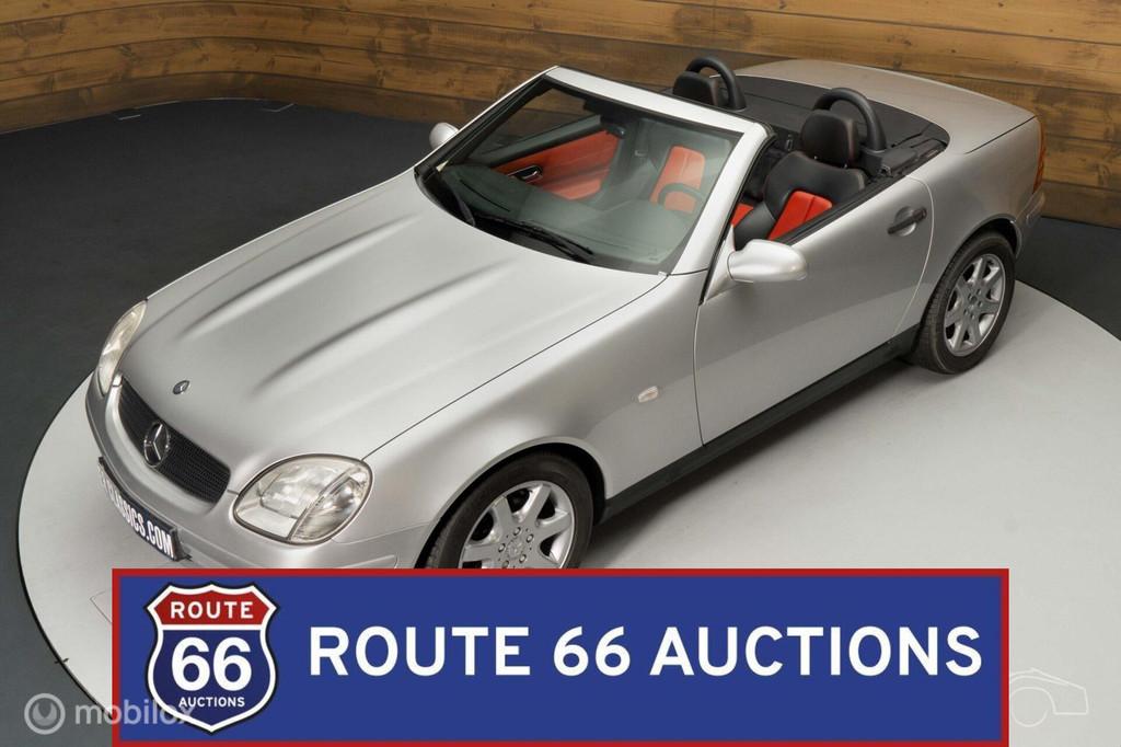Mercedes-Benz SLK 230 Kompressor | 1999 | Route 66 Auctions, Autos, Achat, Entreprise, Boîte manuelle, Autre carrosserie