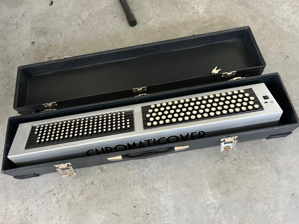 Chromatische keyboardkit, Musique & Instruments, Accordéons, Enlèvement, Utilisé, Accordéon à boutons, Avec valise