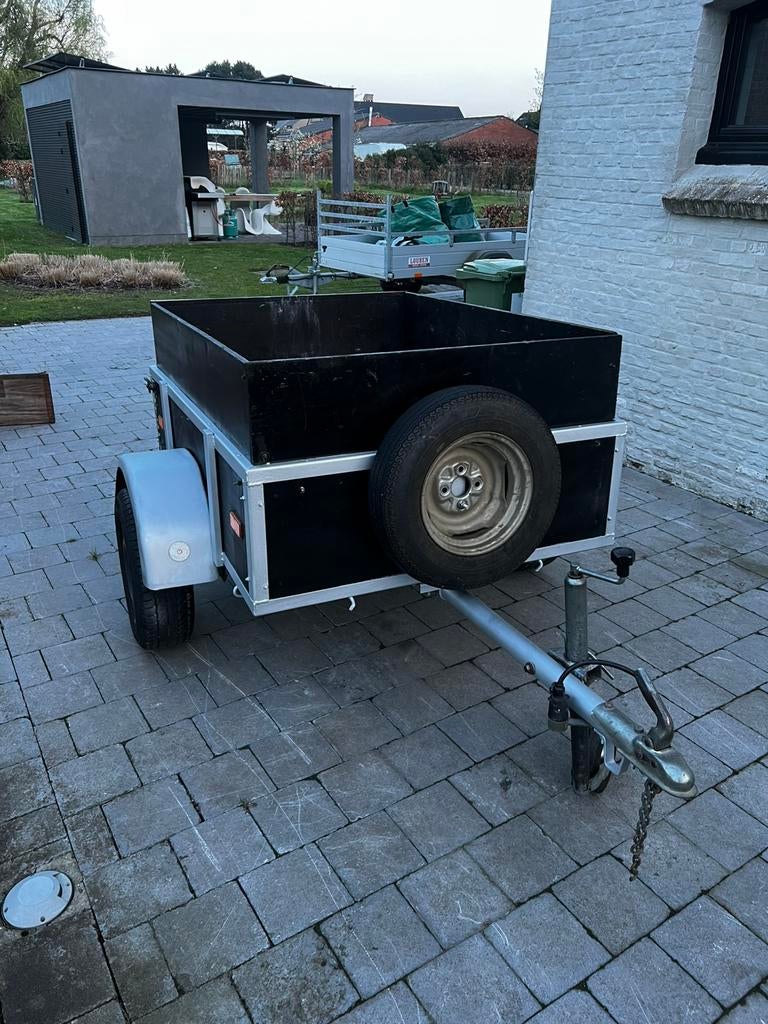 Belle remorque à parois surélevées (750 kg), Autos : Divers, Remorques, Enlèvement, Comme neuf