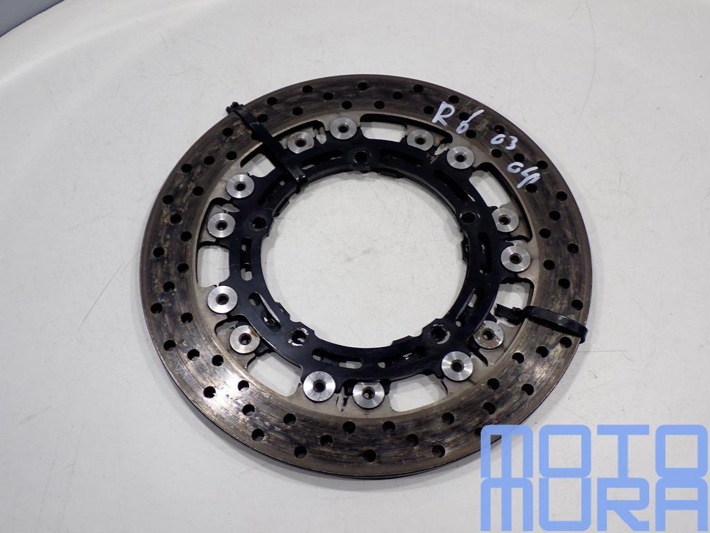 Set remschijven voor Yamaha FZ6 Fazer 2004 - 2009 FZ6N FZ6S, Motos, -, Utilisé, -, -