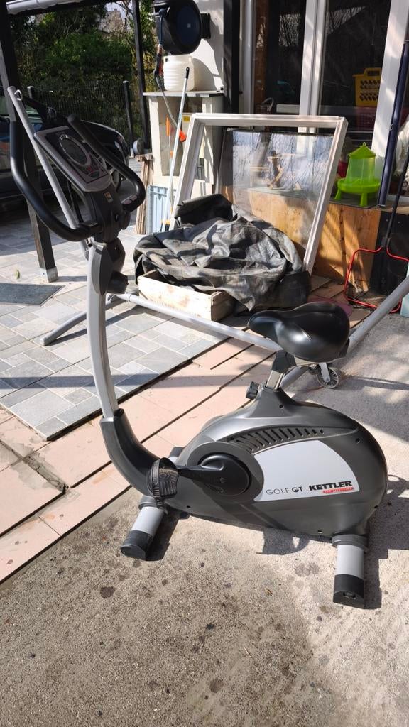 Stationaire fiets, Sport en Fitness, Ophalen, Zo goed als nieuw, Metaal, Benen