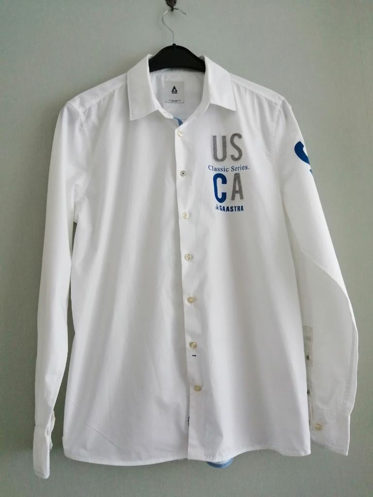 jolie chemise blanche Gaastra taille L, Tour de cou 41/42 (L), Gaastra, Comme neuf, Blanc