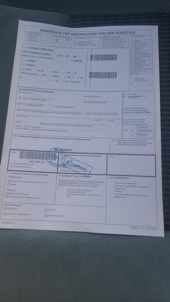 Citroën Berlingo, Autos, Achat, Boîte manuelle, Autres couleurs, 5 portes