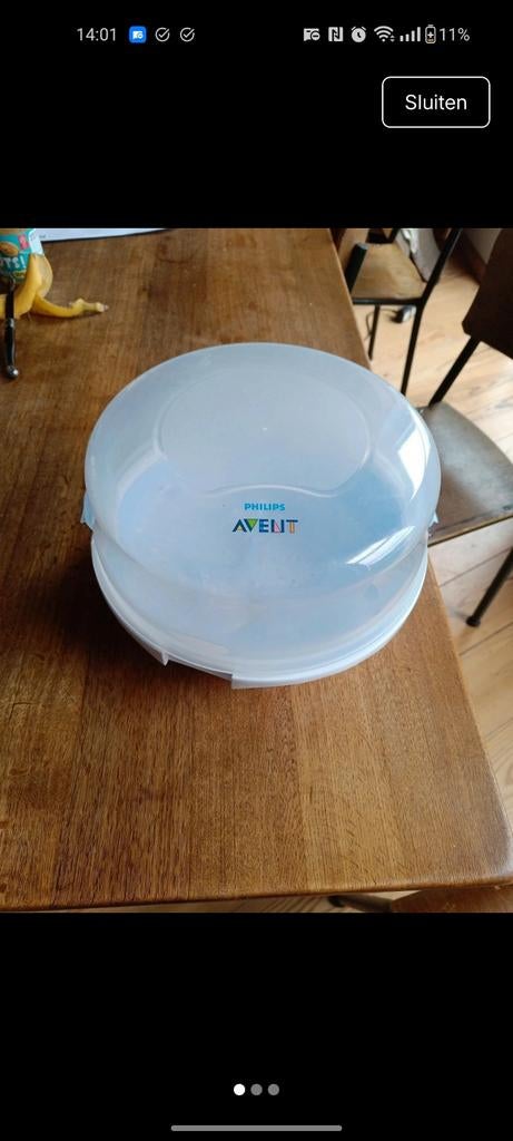 Philips avent sterilisator voor babyflesjes, Kinderen en Baby's, Babyvoeding en Toebehoren, Ophalen of Verzenden, Sterilisator