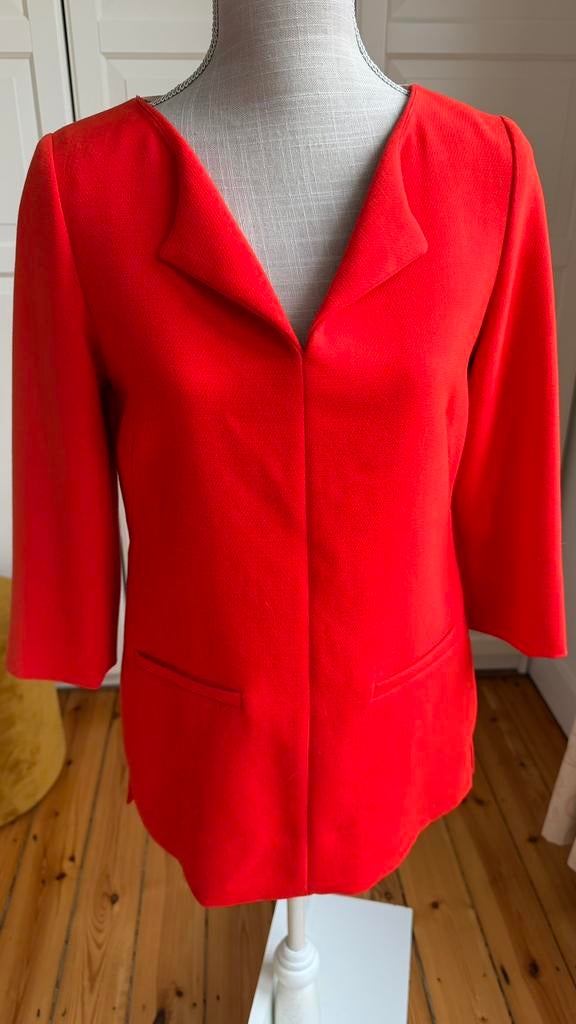 NATAN - taille S - 36 - magnifique chemisier rouge corail, Vêtements | Femmes, Blouses & Tuniques, Comme neuf, Taille 36 (S), Beige