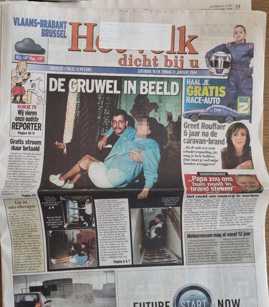 Journal Journal Tintin Tintin The People 2004, Enlèvement ou Envoi, 1980 à nos jours, Journal