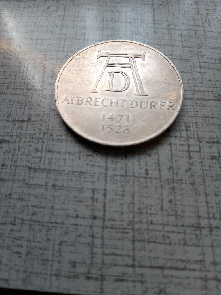 5 mark 1971 Albrecht Durer 1471-1528 500-jarig bestaan, Verzenden, Nieuw