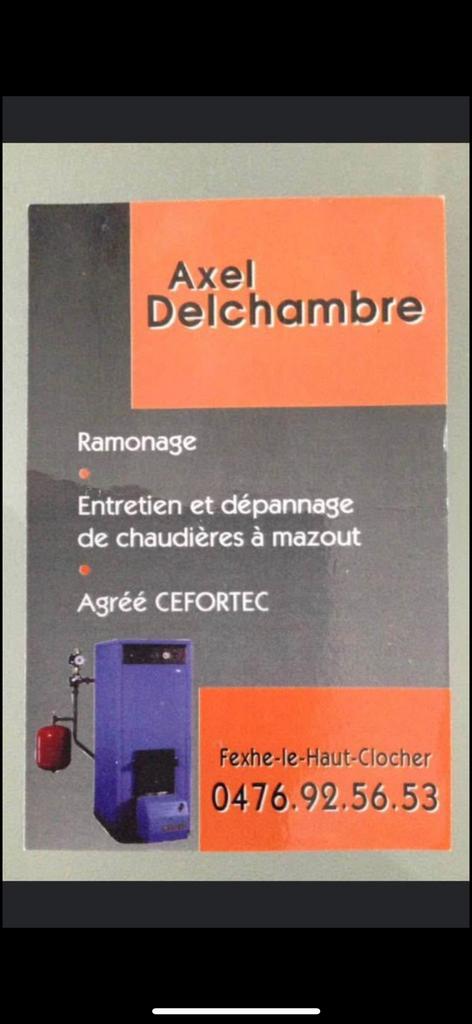 Entretien chaudier a mazout, Enlèvement ou Envoi, Comme neuf