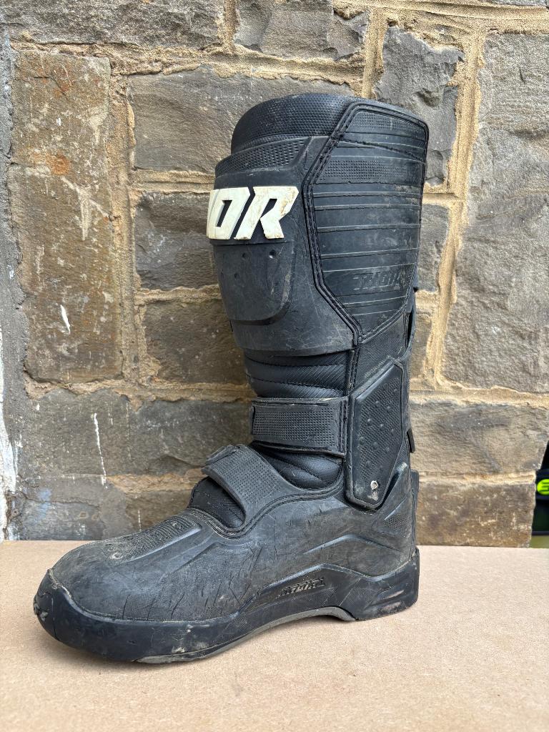 Thor zwarte laars, Motoren, Thor, Dames, Tweedehands, Ophalen