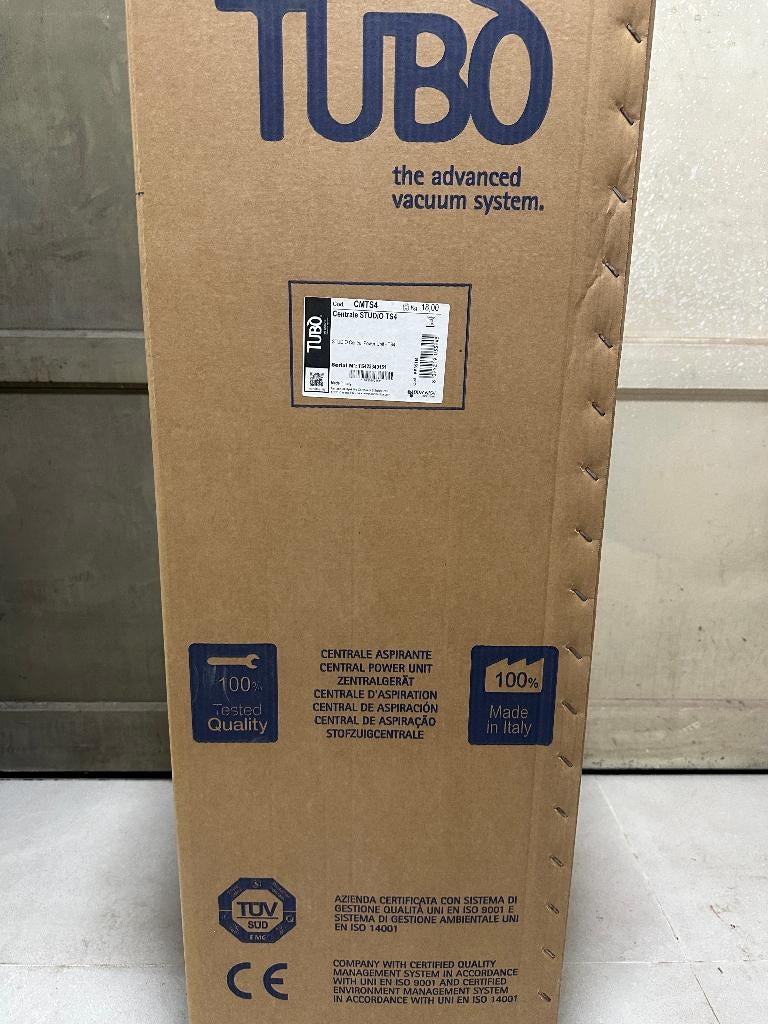 Centrale stofzuiger TUBO TS4, Elektronische apparatuur, Ophalen, Nieuw, Reservoir, Stofzuiger