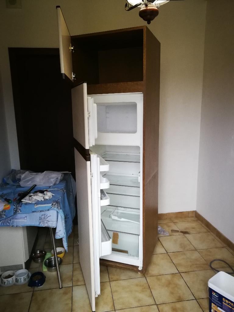 Frigo congélateur Bosch, Electroménager, Réfrigérateurs & Frigos, Enlèvement, Utilisé, Avec congélateur séparé