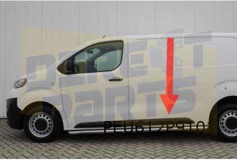 Citroën, Fiat, Opel (6/19-5/24-) schuifdeur- / zijwandlijst, Neuf, -, -, Citroën