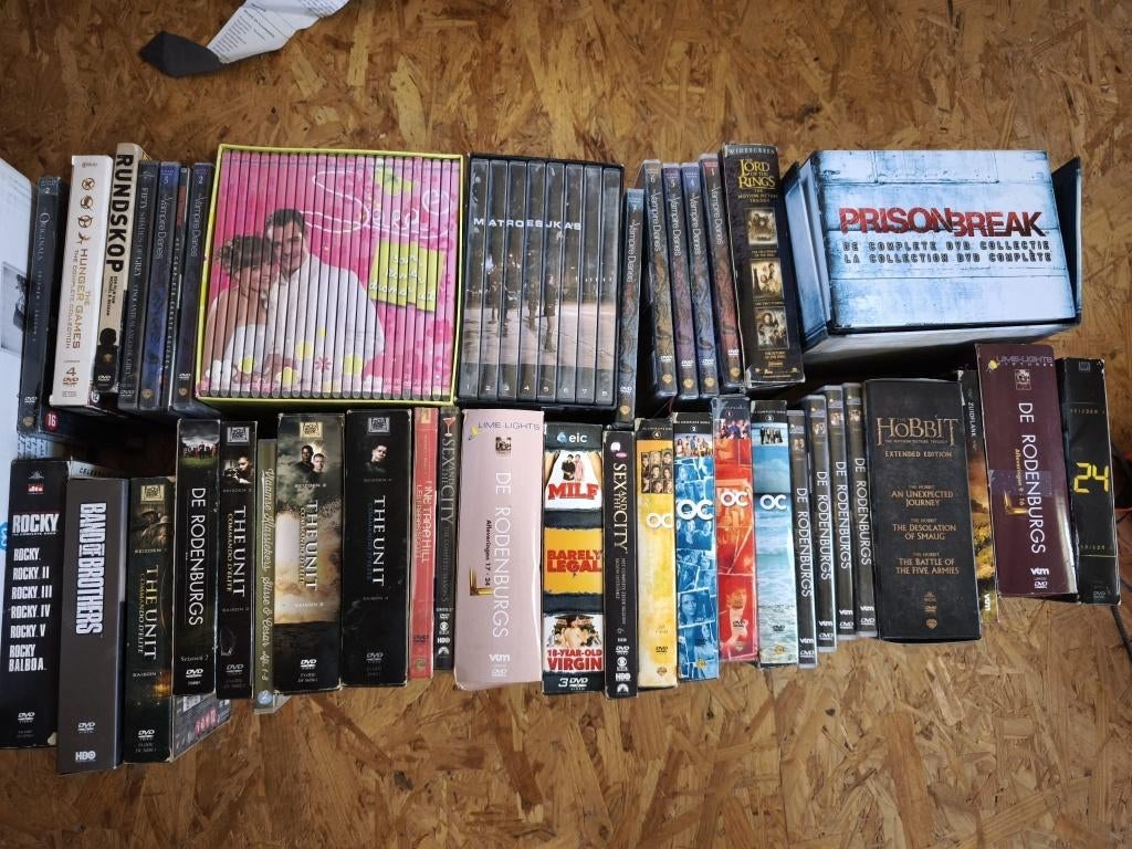 Dvd collectie, Cd's en Dvd's, Vanaf 16 jaar, Ophalen, Gebruikt, Overige genres