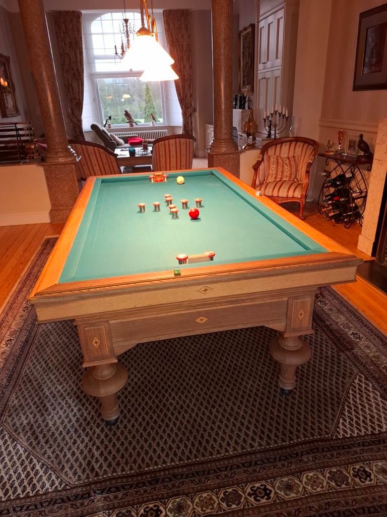 biljart, Enlèvement