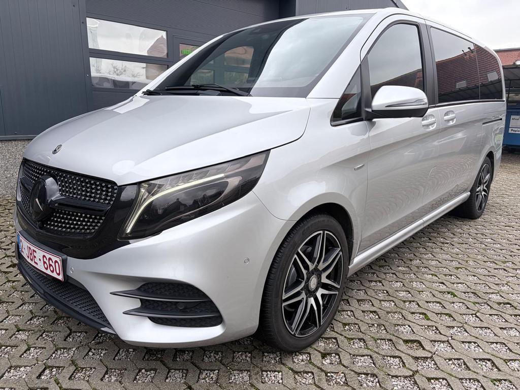 Mercedes-Benz V 250 AMG Line - Dubbele cabine - 36280€+btw, Autos, Cuir, Argent ou Gris, Achat, Euro 6